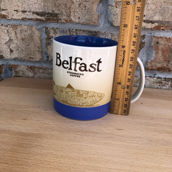 Starbucks Mug Belfast United Kingdom Global Icon Series 16 Oz Coffee Cup 2013 - Picture 10 of 10